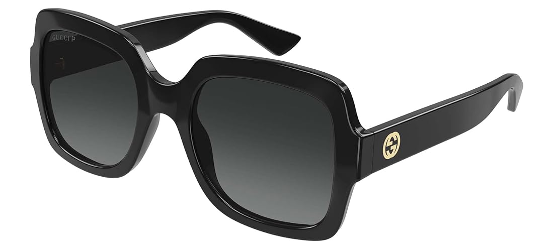 Gucci Lunettes de Soleil GG1337S Black/Grey Shaded 54/22/140 femme