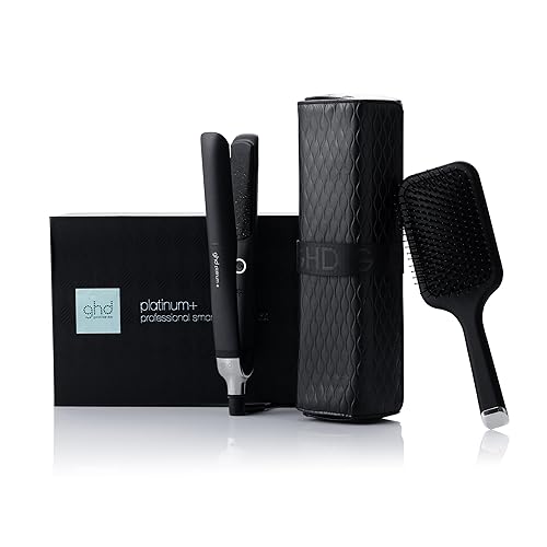 GHD - Lisseur Cheveux Professionnel - Styler Platinum+ - Noir - Coffret Noël