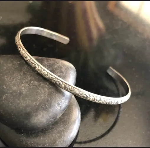 Silver bracelet 