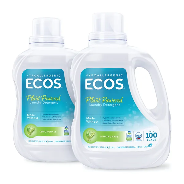 ECOS® Hypoallergenic Laundry Detergent (Pack of 2)