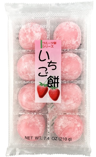 Fruits Mochi Daifuku Ichigo 7.4oz/210g - 7.4 Ounce (Pack of 1)