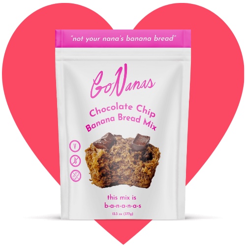 Chocolate Chip Banana Bread Mix by Buy Go Bananas LLC