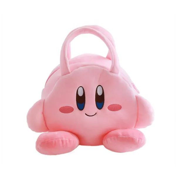 Kawaii Kirby Purse Cute Kirby Handbag Pink Plush Purse