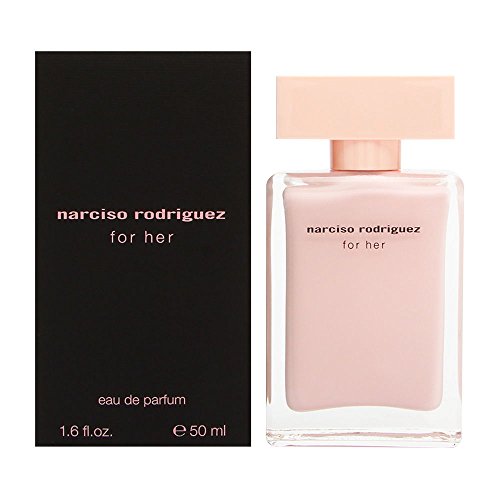 Narciso Rodriguez for her, femme/woman, Eau de Parfüm mit Zerstäuber, 50 ml (1er Pack), Glass - Osmanthus, Orangenblüte, Bergamotte - 50 ml (1er Pack)