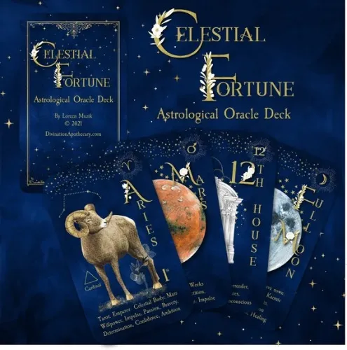 Celestial Fortune Astrology Oracle Deck