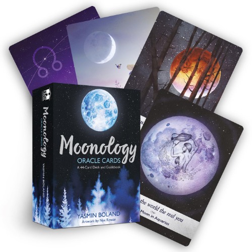 Moonology (TM) Oracle Cards: A 44-Card Moon Astrology Oracle Deck and Guidebook