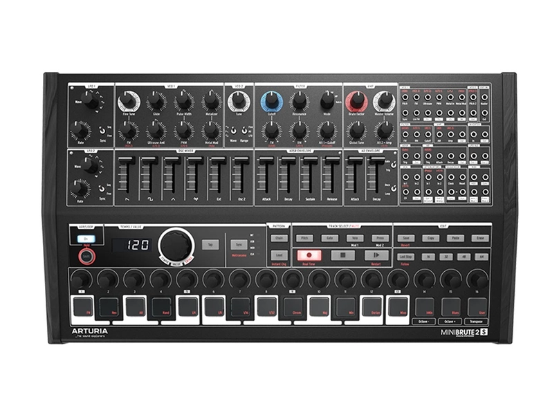 Minibrute 2S Noir Semi-Modular Analog Synthesizer