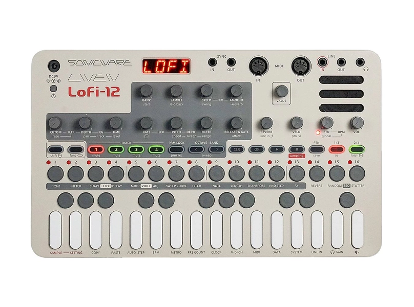Liven Lofi-12 Sampler + Groovebox