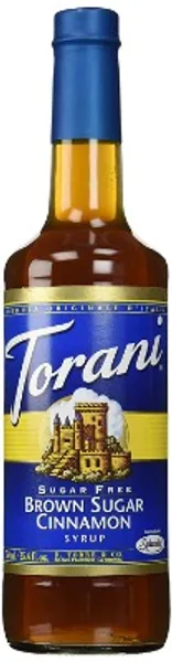Torani Brown Sugar Cinnamon Syrup Sugar Free 25.4 Fl Oz (Pack of 1)