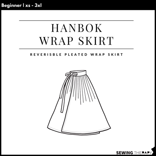 Sewing Pattern: Hanbok Skirt