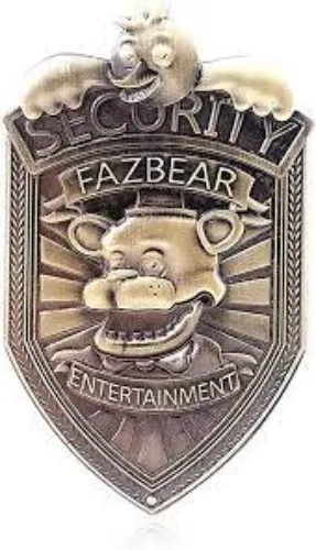 FNAF Security Badge (Five Nights at Freddys)