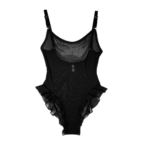 Florence Bodysuit Black Mesh | Black Mesh / XS