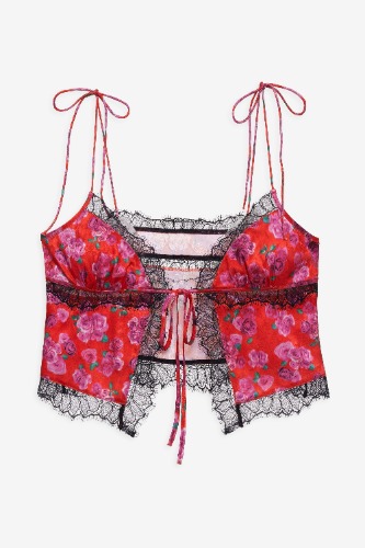 Bellamy Sleep Top & Sleep Mask — Multi | XS