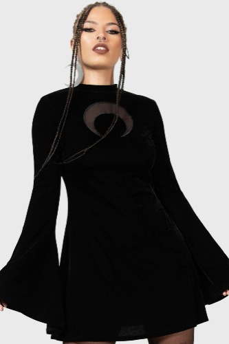 Reap Mini Dress | XS / Black / 95%Polyester 5%Elastane