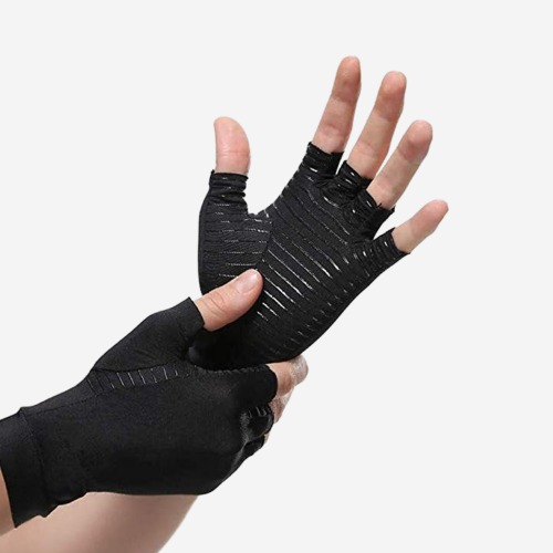 Arthritis Therapeutic Compression Gloves | Medium / Black