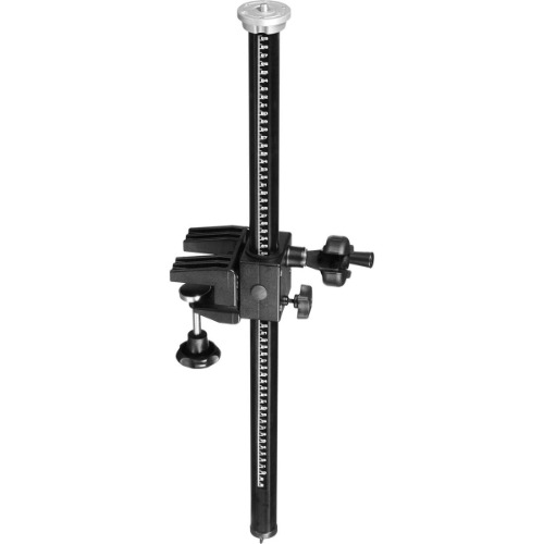Manfrotto 131TC Table Mount Geared Post with Clamp, Black