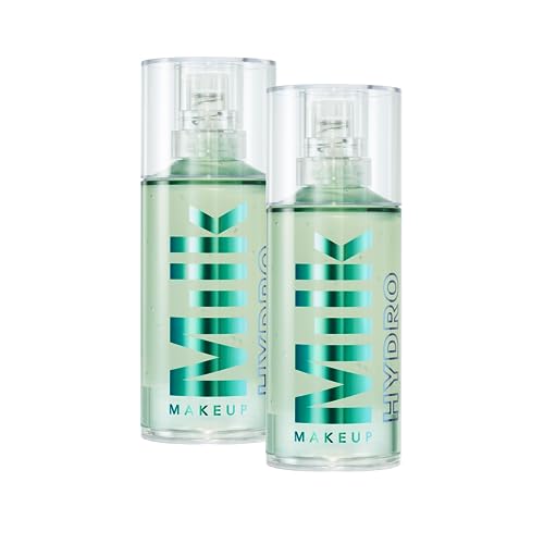 Milk Makeup Hydro Grip Primer - 1.52 fl oz, Pack of 2 - Hydrates & Grips Makeup for Up to 12 Hours - Prevents Caking - All Skin Types - Fragrance-Free - Vegan, Cruelty Free - 0.76 Fl Oz (Pack of 2)