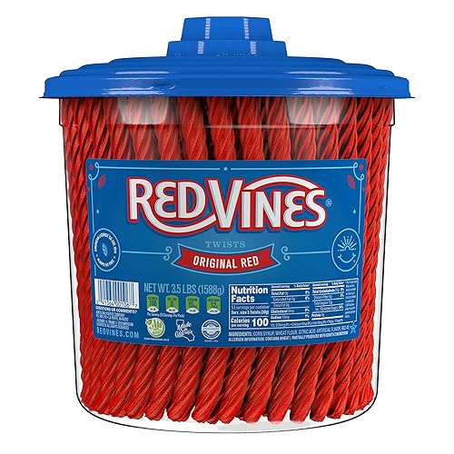Red Vines Original Red Licorice Twists 1.58 kg