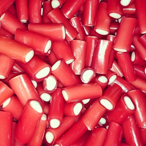 Strawberry Pencil Bites 500g Share Bag by The Gourmet Sweet Company - Strawberry Pencil Bites - 500 g (Pack of 1)