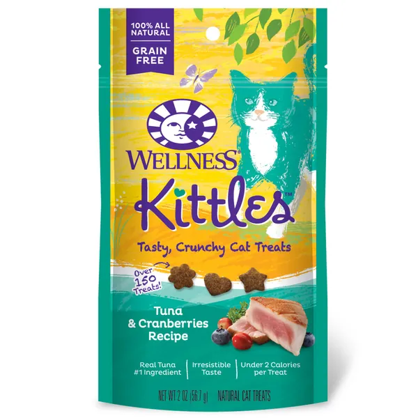 Wellness Natural Pet Food Treat - 2 Ounce (Pack of 1) Tuna & Cranberry