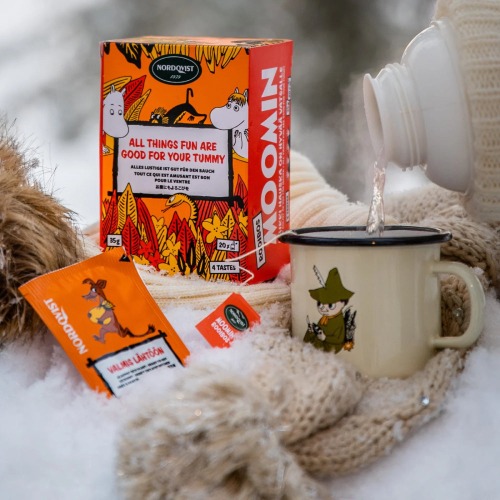 Moomin Bagged Tea All Things Fun are Good for your Tummy