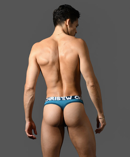 Quick Dry Mesh Thong w/ ALMOST NAKED® | TEAL / M