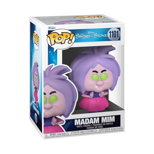 Funko POP! Disney: SitS - Madam Mim - Sword In the Stone - Collectable Vinyl Figure - Gift Idea - Official Merchandise - Toys for Kids & Adults - Movies Fans - Model Figure for Collectors and Display - POP Madam Mim