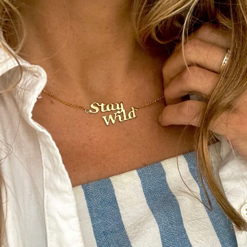 Stay Wild "Name" Necklace | Default Title