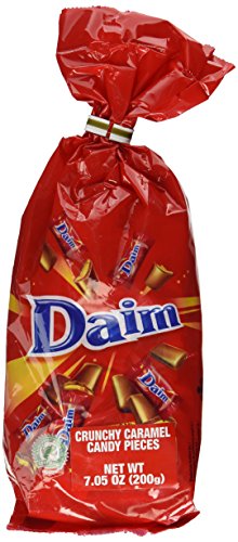 Daim Chocolate Bags - 200g Individual wrapped Daim Chocolates - Chocolate - 7.05 Ounce (Pack of 1)