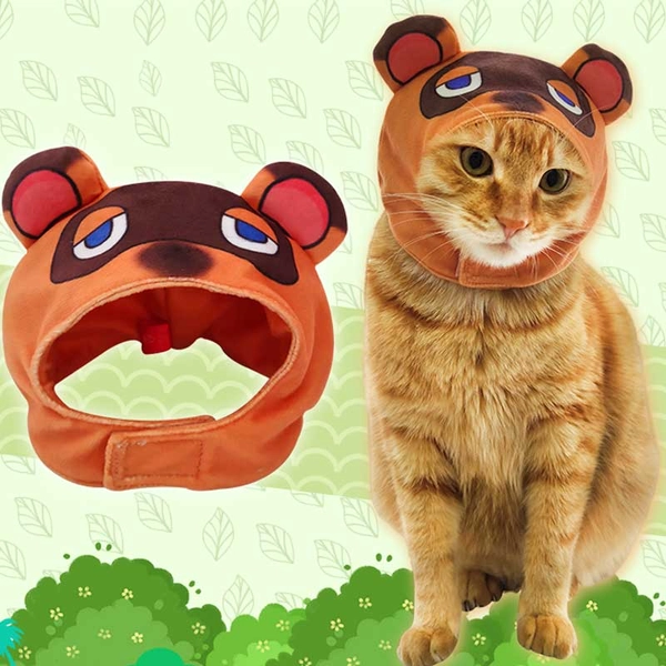 ACNH Tom Nook Costume Headband for Pets
