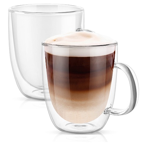 Double walled mugs (2 pack)
