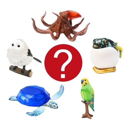 Miniature Animal Collectible Figure 1 Random Japanese Blind Box Capsule Toy 