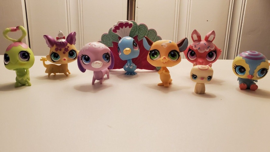 2012 Littlest Pet Shop Sweetest Collection Set of 8 #3000-3008