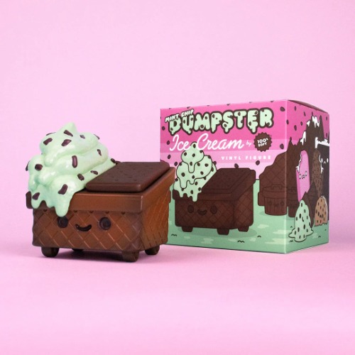 Mint Chip Dumpster Ice Cream Vinyl Figure