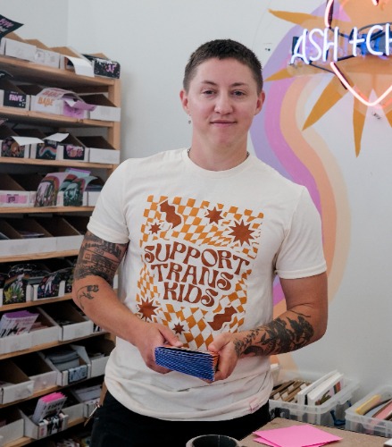 Support Trans Kids T-Shirt BUTTERSCOTCH