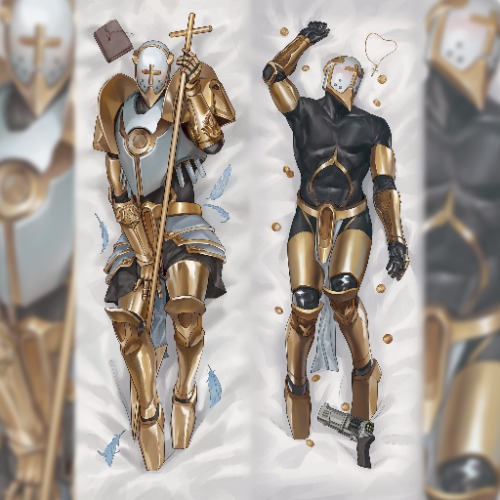 ULTRAKILL Gabriel Body Pillow Case