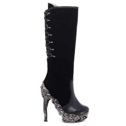Hades Alternative Shoes Analia Black Boots - 9 / Black