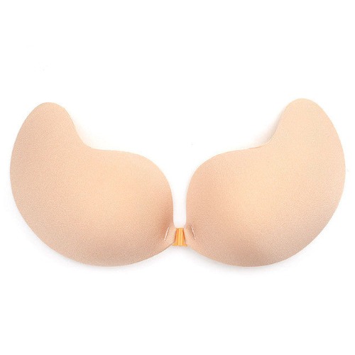 Push Up Strapless Shape Up Bra - Beige / D