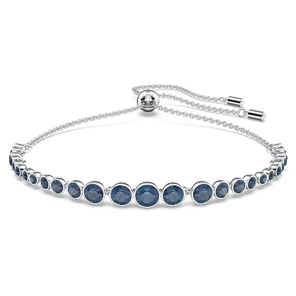 Swarovski Imber Emily Colección Brazalete - Chapado en rodio/azul