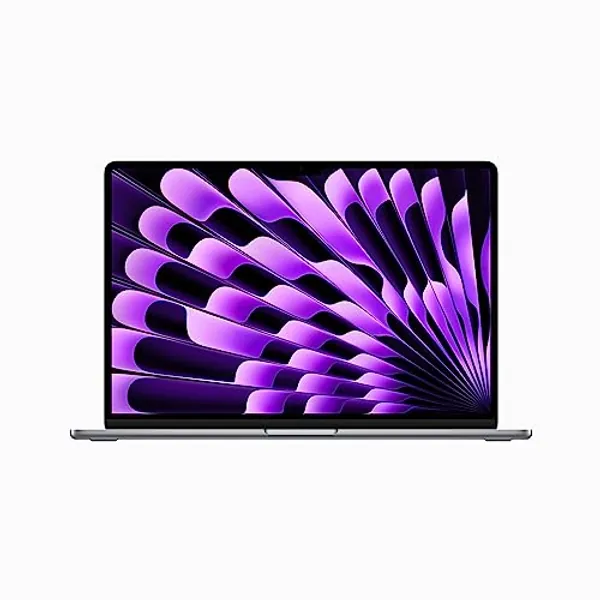 Apple 2023 MacBook Air Laptop with M2 chip: 15.3-inch Liquid Retina Display, 8GB RAM, 256GB SSD Storage, 1080p FaceTime HD Camera, Touch ID. Works with iPhone/iPad; Space Gray, French