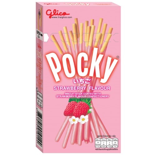 Strawberry Pocky by Glico (Thailand) | Default Title