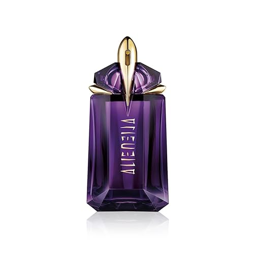 MUGLER Alien Eau de Parfum, Damen-Parfum, Amberartig, holzig und blumig, Außergewöhnlicher Duft, Nachfüllbar - 60 ml