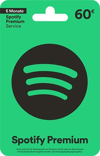 Spotify Premium - für Deutschland - per Post - 60 - Standard