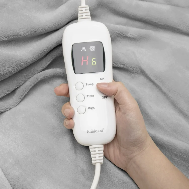 Rubicson Elektrisk värmefilt Grå