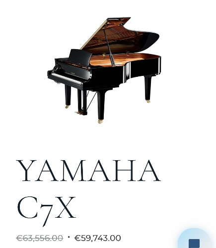 Yamaha c7x Grand Piano