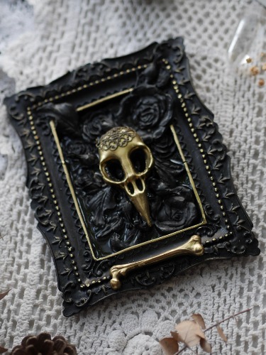 Love Lies - Bird Skull Wall Plaque Sculpture | Default Title