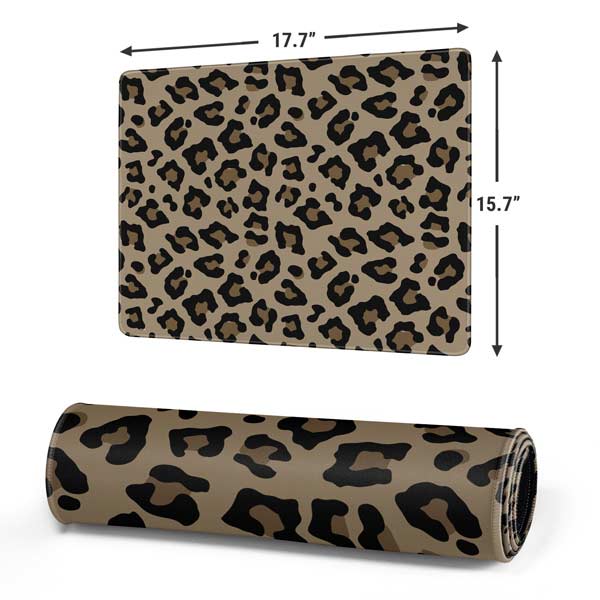 Leopard Print Mousepad - Medium