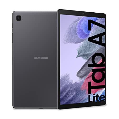 Samsung Galaxy Tab A7 Lite, 8.7 Pollici, Wi-Fi, RAM 4 GB, Memoria 64 GB, Tablet Android 11, Grigio, 2021 [Versione italiana] - 64 GB - Wi-Fi - Grigio