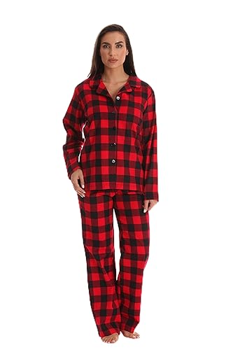 Long Sleeve Flannel Pajama Set