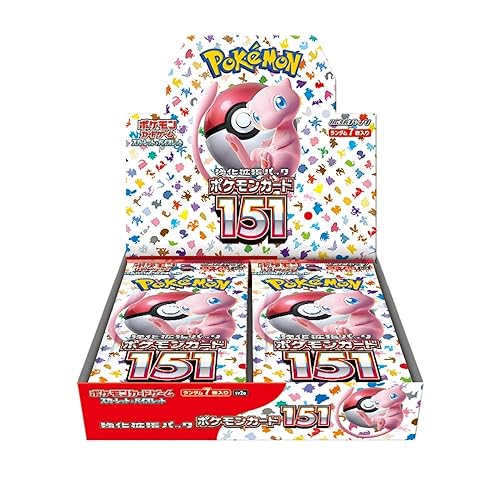 Pokemon Card Game Scarlet & Violet Pack Pokemon Card 151 box (In Japanese)